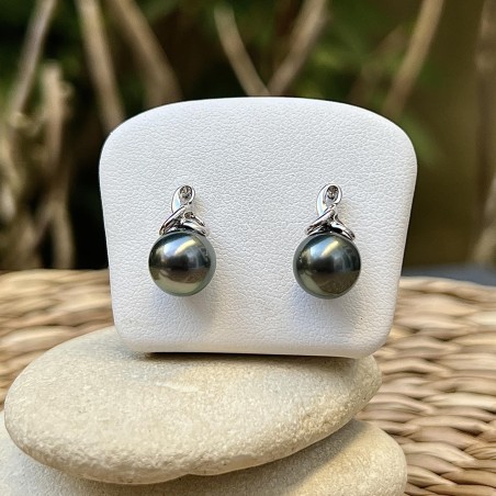 quel cadeau pour la fête des maman? boucles oreille argent perles de Tahiti prix