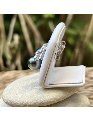 quel cadeau pour la fête des maman? boucles oreille argent perles de Tahiti prix