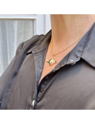 manta ray gold pendant for men price