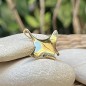 Hauru Tama - 18K Yellow Gold Manta Pendant