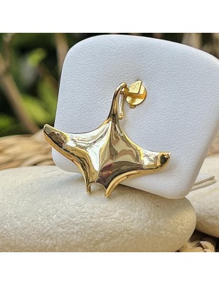 manta ray gold pendant for men price