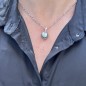 Te Ara Moana - 12.20mm Tahitian Grey Pearl Pendant