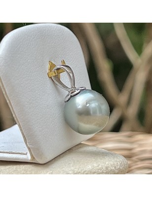 grosse perle de Tahiti en pendentif homme prix - pendentif tahitien perle 12 mm