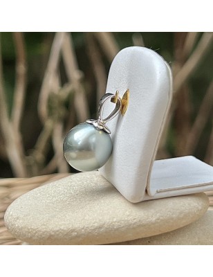 grosse perle de Tahiti en pendentif homme prix - pendentif tahitien perle 12 mm