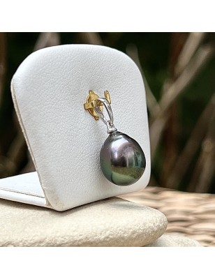 peacock tahitian pearl silver pendant price - tahitian pendant