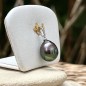 10.10mm - Tahitian Peacock Pearl Pendant - Hina Roa