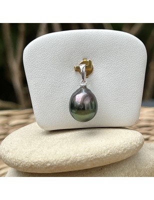 peacock tahitian pearl silver pendant price - tahitian pendant