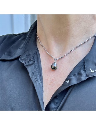 peacock tahitian pearl silver pendant price - tahitian pendant