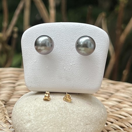 Orecchini con perle di Tahiti