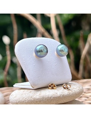 perles de Tahiti en boucles d'oreilles femme or 9c arats prix - perles en boucles en or pour femme