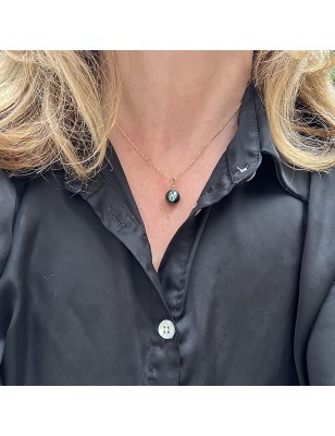 price tahitian cultured pearl women gold pendant - tahitian women pendant
