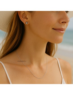 chaine or blanc maille forçat prix - chaine en or blanc pour pendentif