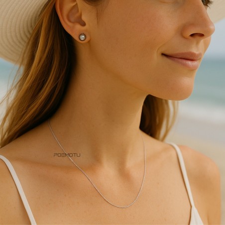 chaine or blanc maille forçat prix - chaine en or blanc pour pendentif