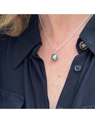cultured pearl pendant for women price - tahitian pendant