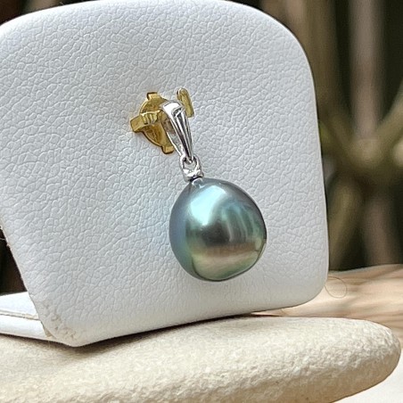 cultured pearl pendant for women price - tahitian pendant