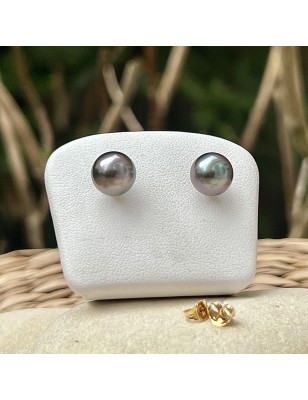 how to preserve brilliance of Tahiti pearls? Tahitian pearl gold earrings - tahitian jewerly - tahitian jewerly stores