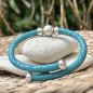 Heure Dorée - Champagne Tahitian Pearl Galuchat Bracelet