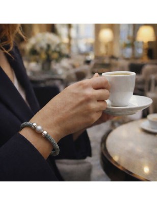 Pulsera femenina París – pulsera con perla cultivada