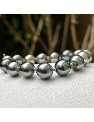 Pulsera femenina con perlas de Tahití