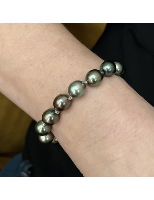 Damenarmband mit Tahiti-Perlen