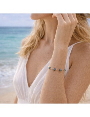 Pulsera con perla de Tahití