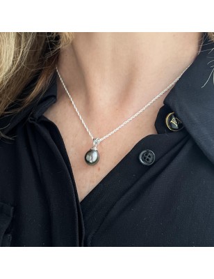 Totem - Tahitian Pearl 18 Karat Man Pendant