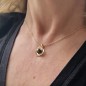 Saturne - Tahitian Pearl 18k Gold Pendant