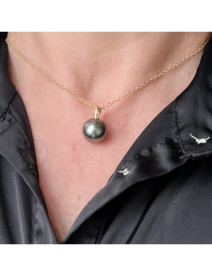 big cultured pearl gold pendant price