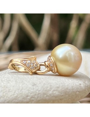 pendentif or perle gold des Mers du Sud