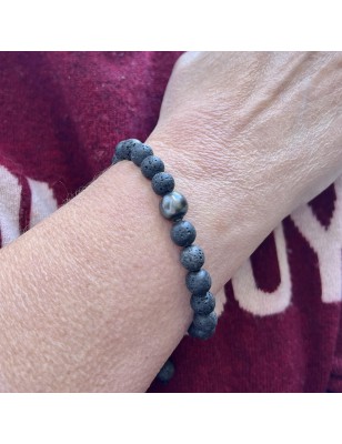 perle de culture bracelet homme pierres noires prix