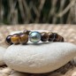 Tigerauge-Natursteinarmband mit Tahitiperle – 8,95 mm