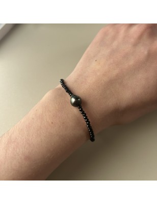 Pulsera con perla de Tahití