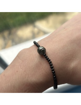Pulsera con perla de Tahití