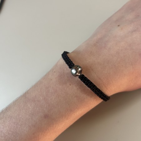 Bracelet Femme Shambala Perle de Tahiti Peacock