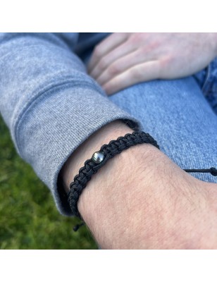 Armband Herren Tahiti-Perle Pfau - 8,35 mm