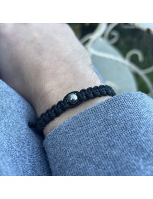 Bracciale con perla di Tahiti