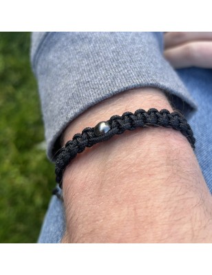 Armband Herren Tahiti-Perle Grau - 8,40 mm