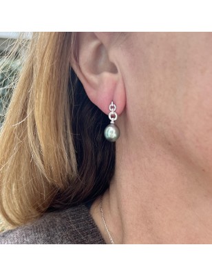 Tahitian Pearl Earrings