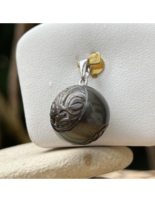 Men’s Pearl Pendant – Tiki Pendant