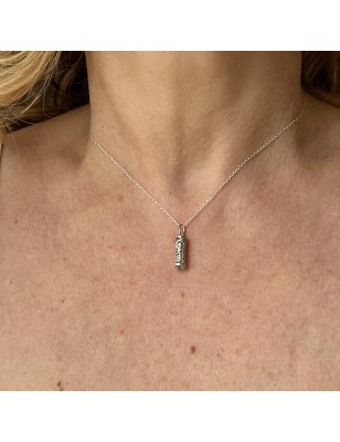 Tiki Mana – Tiki Anhänger Gesundheit – Aventurin – Rhodiniertes Silber