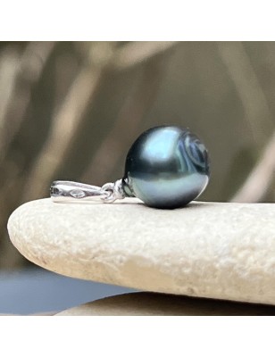 pendentif femme perle de culture - prix perle de Tahiti en pendentif