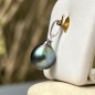 Mira - Pendente Perla di Tahiti Blu - 9,50 mm