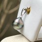 Mira - Tahitian Pearl Pendant Peacock 9.24mm