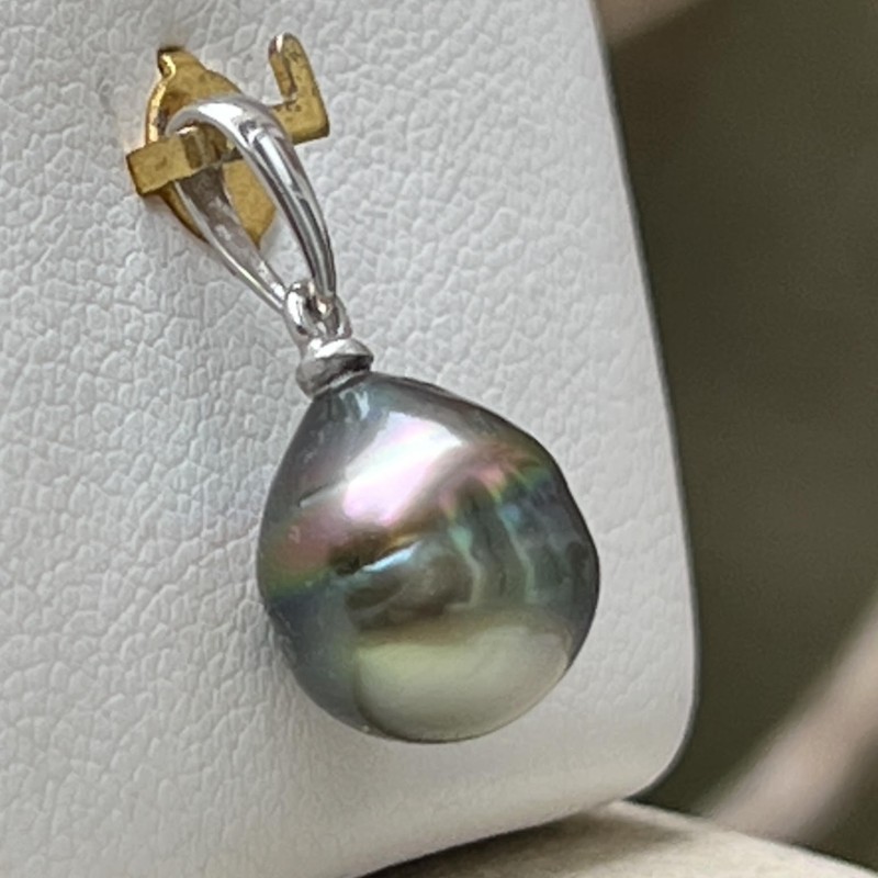 Mira - Anhänger Tahiti-Perle Pfau von 9,24 mm