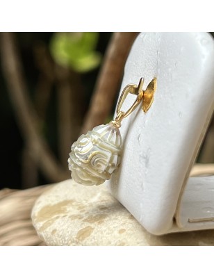 perle de tahiti en pendentif or femme prix - pendentif perle gravée prénom
