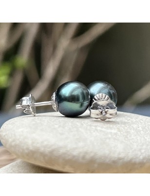 Pendientes con Perlas de Tahití