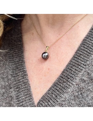 pendentif or perle de culture prix