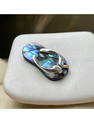 abalone mother of pearl savannah pendant price- Flip-Flop Pendant
