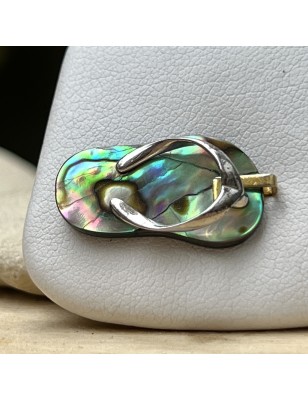 abalone mother of pearl savannah pendant price- Flip-Flop Pendant