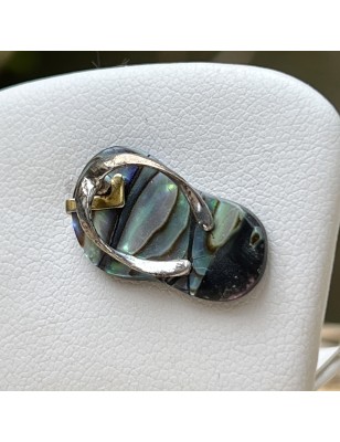abalone mother of pearl savannah pendant price- Flip-Flop Pendant